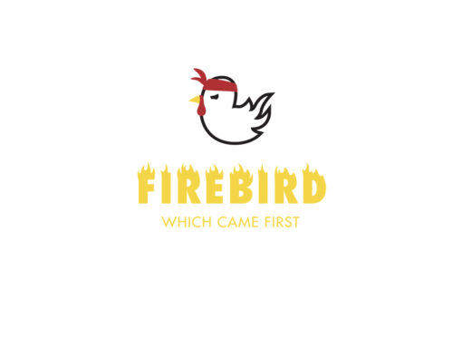 Diseño de Identidad Corporativa para FIREBIRD casa de comida rápida de pollo frito.